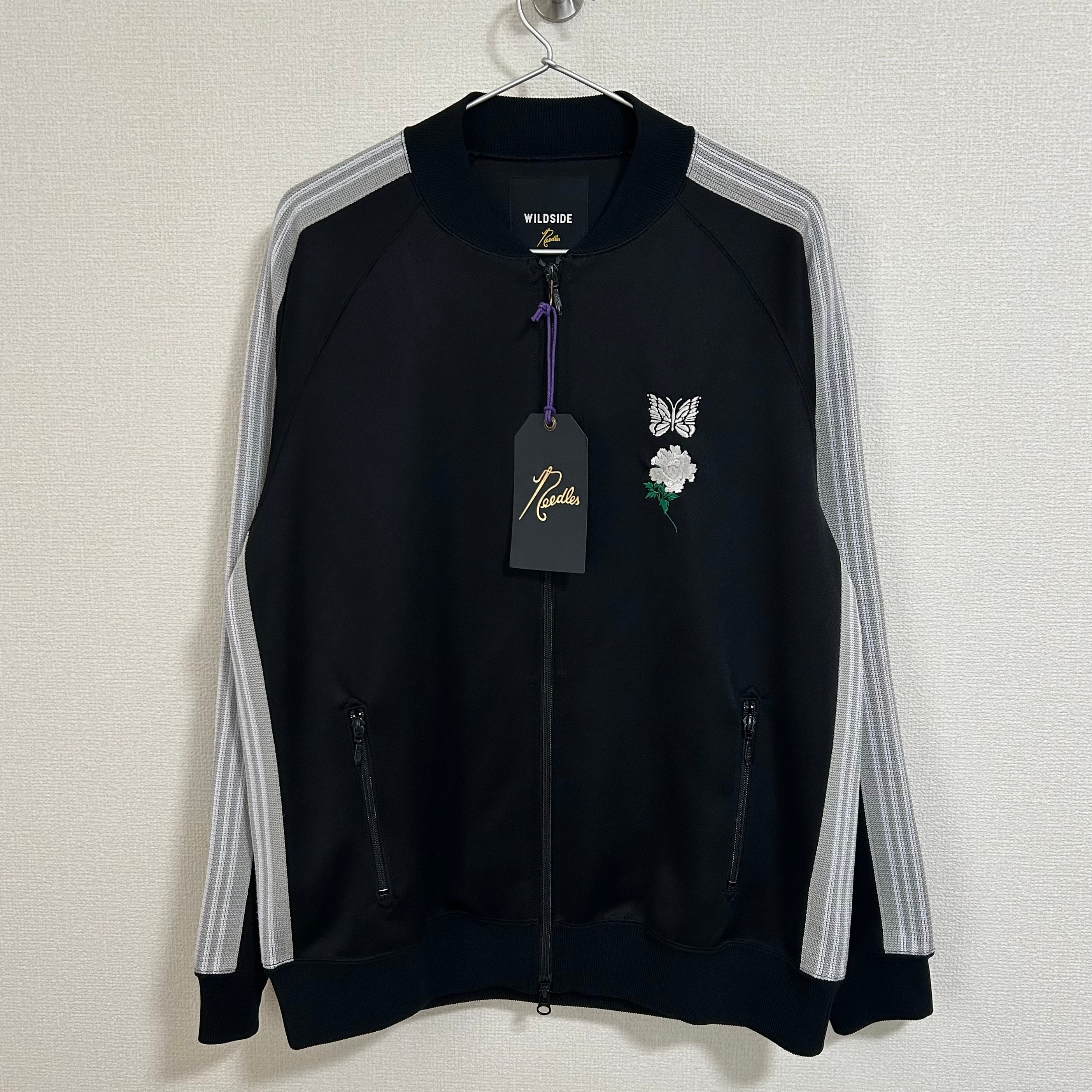 Wildside x Needles R.C Track Jacket "Black/White"