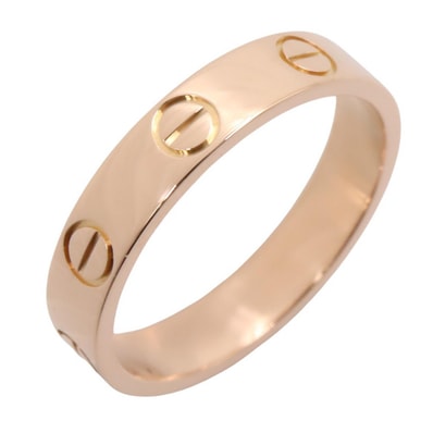 カルティエ CARTIER ミニラブ リング リング・指輪 ジュエリー K18PG(ピンクゴールド) レディース ゴールド系 B4085250 【中古】