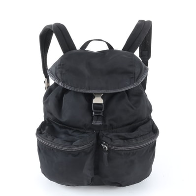 ■美品 プラダ テスート ナイロントライアングルロゴリュックサック