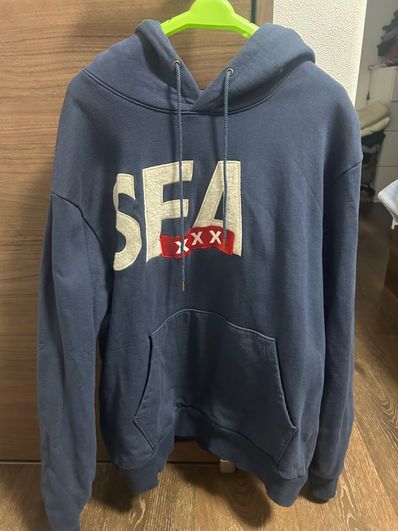 WIND AND SEA GOD SELECTION XXX HOODIE "Navy"