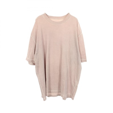 メゾン マルジェラ Maison Margiela ガーメントダイ 半袖Tシャツ 衣料品 トップス コットン メンズ ピンク系 【中古】