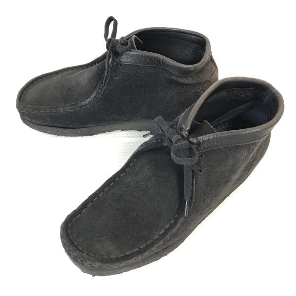 REGAL★スエード本革/ワラビー/デザートブーツ【24.5/暗茶/BROWN】Shoes◆pWB80-2