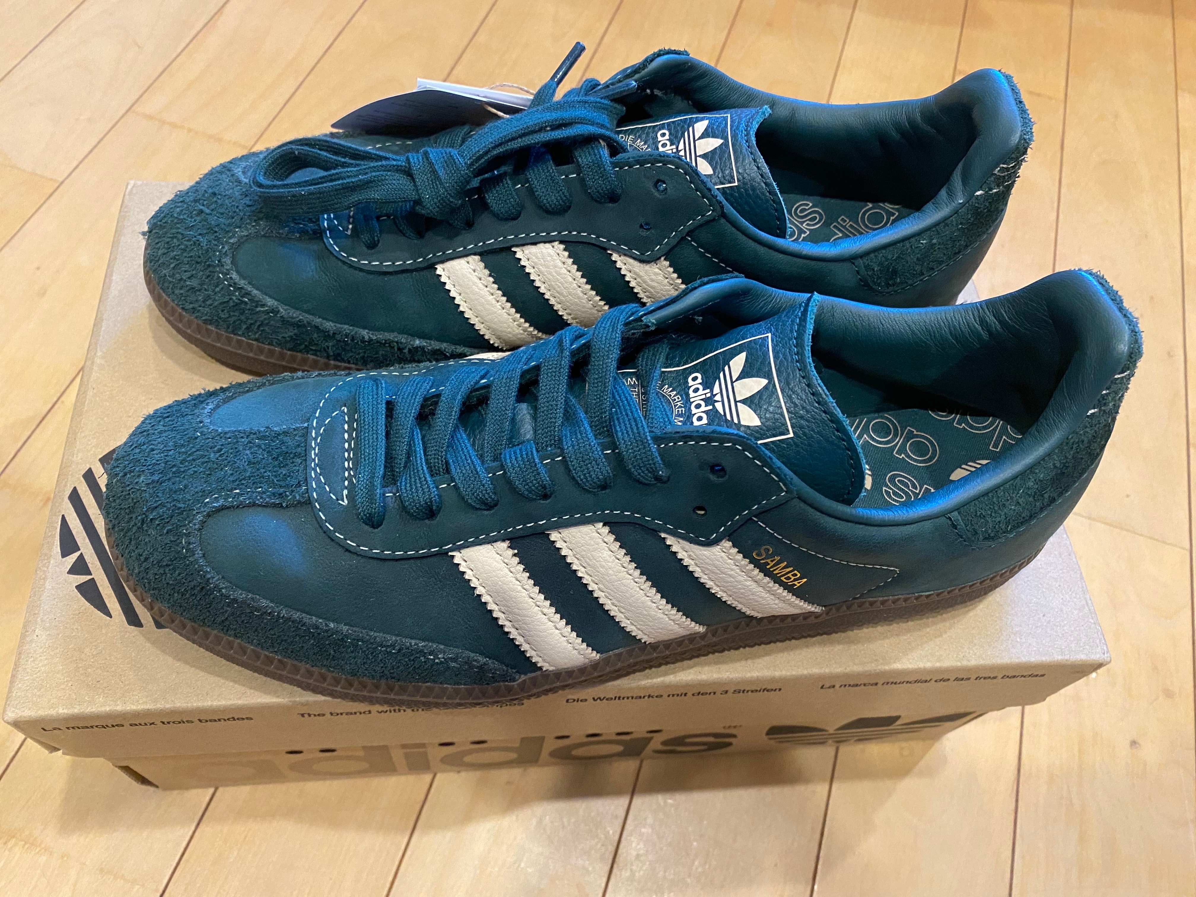 adidas Women's Samba OG "Mineral Green/Crystal Sand/Shadow Green"