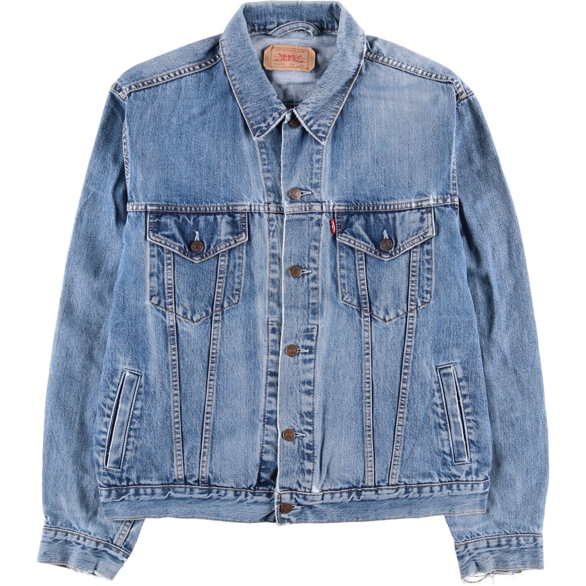 古着 リーバイス Levi's ユーロモデル デニムジャケット Gジャン メンズXL相当/eaa611126