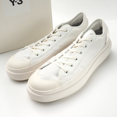 2022年製■Y-3 ワイスリー AJATU COURT LOW スニーカー サイズ29.5 ローカット レザー 靴 ブランド古着【中古】20260420/RA8997