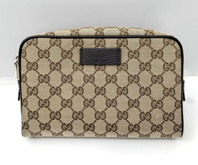 GUCCI GG Canvas Body Bag "Brown"