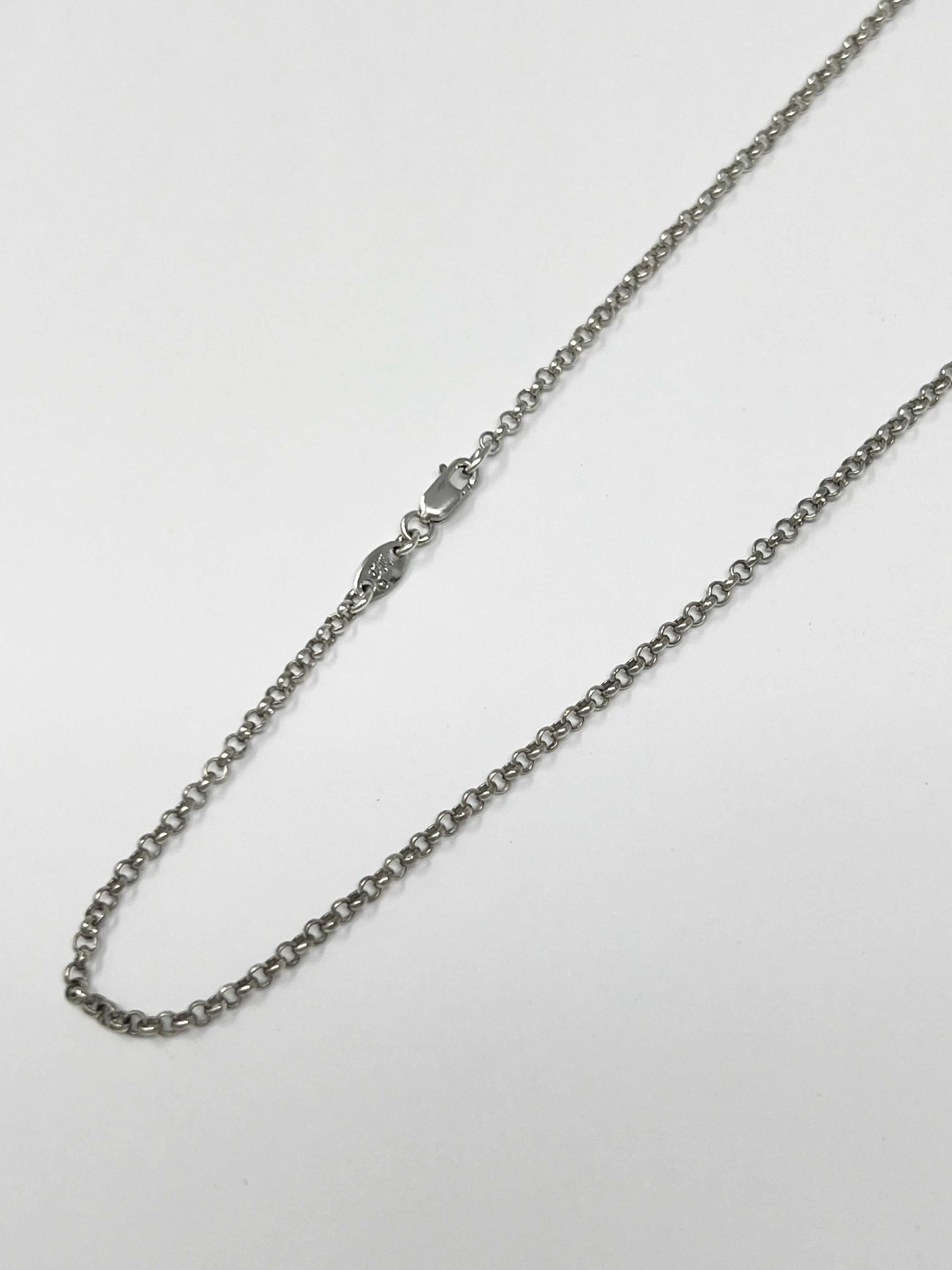 Chrome Hearts Neck Chain Roll 40cm (16 inch) "Silver"