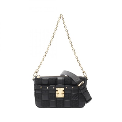 ルイ・ヴィトン LOUIS VUITTON トロカPM ハンドバッグ バッグ レザー ノワール レディース ブラック系 M59116 【中古】