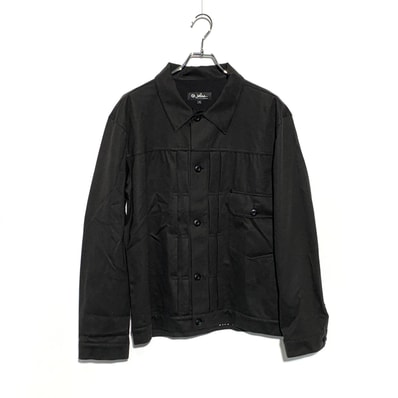 Loro Piana featuring Hiroshi Fujiwara 1st Type Cotton Trucker Jacket Black