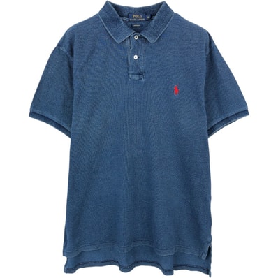 古着 ラルフローレン Ralph Lauren POLO RALPH LAUREN CUSTOM FIT 半袖 ポロシャツ メンズXL相当/eaa657616