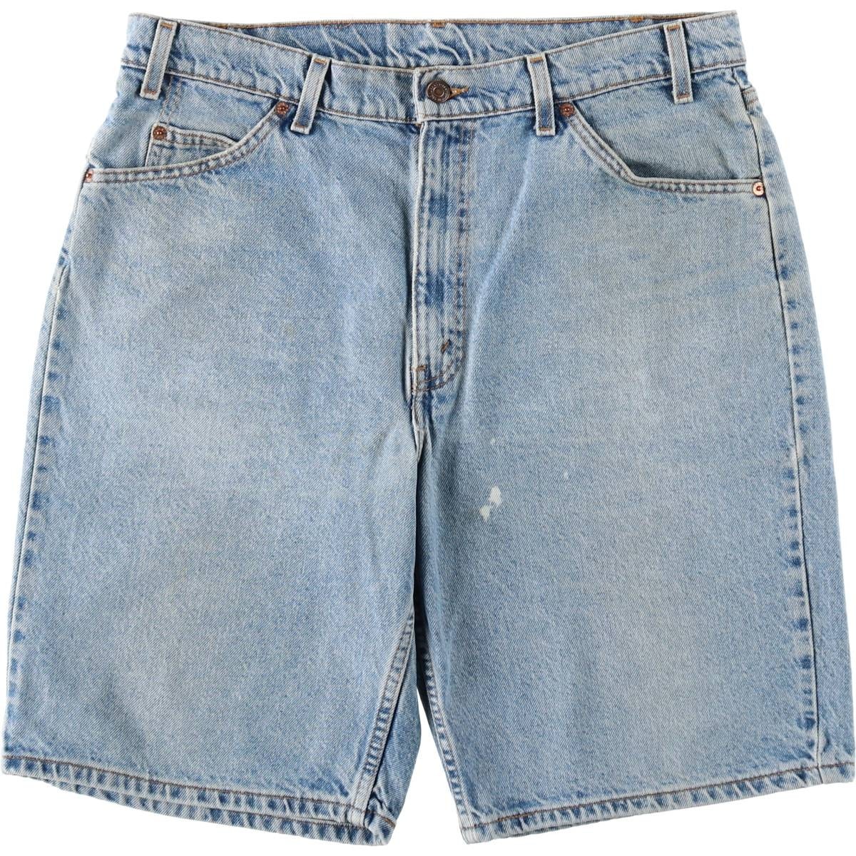 古着 90年代 リーバイス Levi's 36550-0214 RELAXED FIT オレンジタブ デニムショーツ ハーフパンツ ジョーツ メンズw36相当 ヴィンテージ/eaa647949