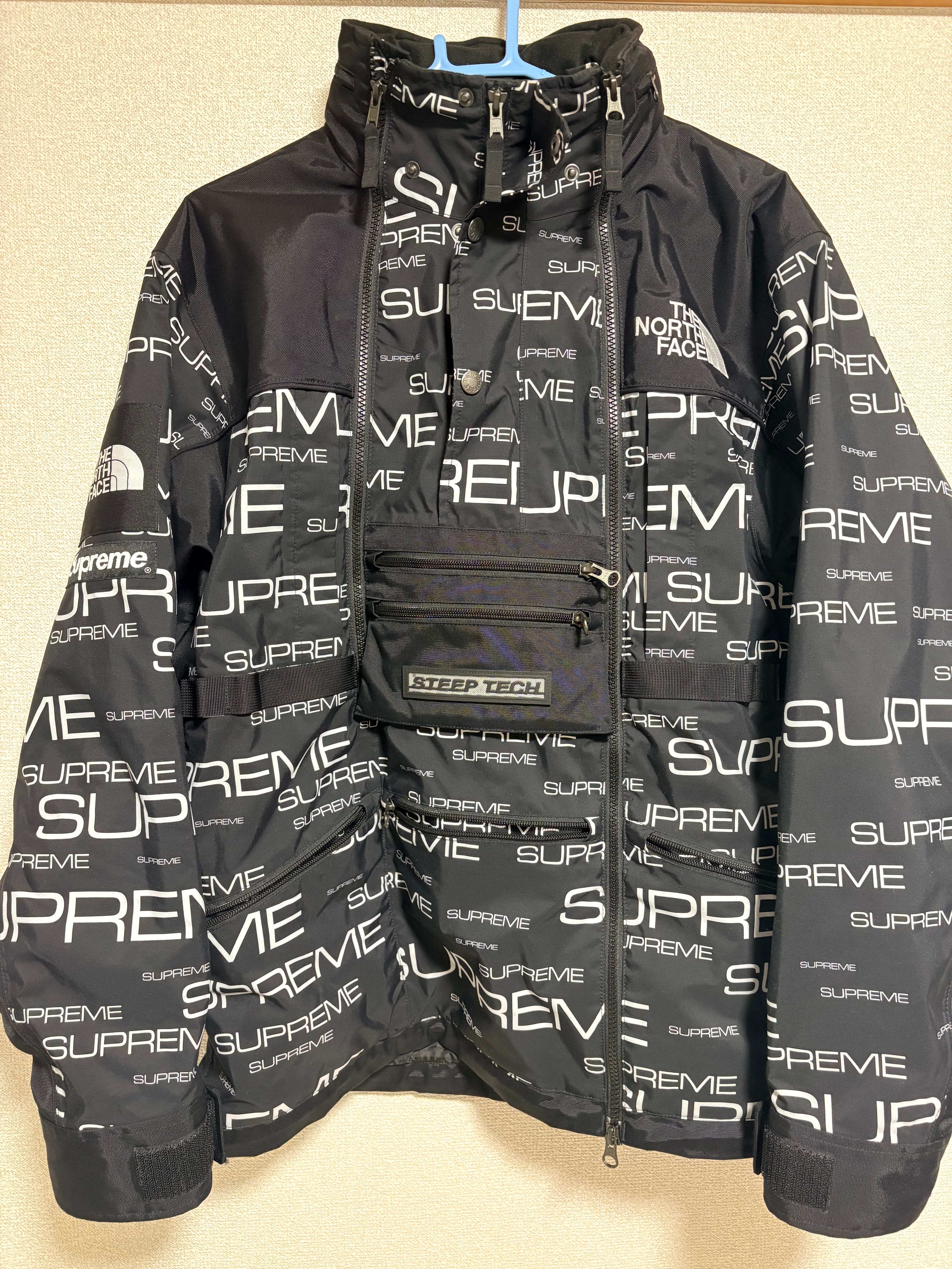 Supreme x The North Face Steep Tech Apogee Jacket "Black"