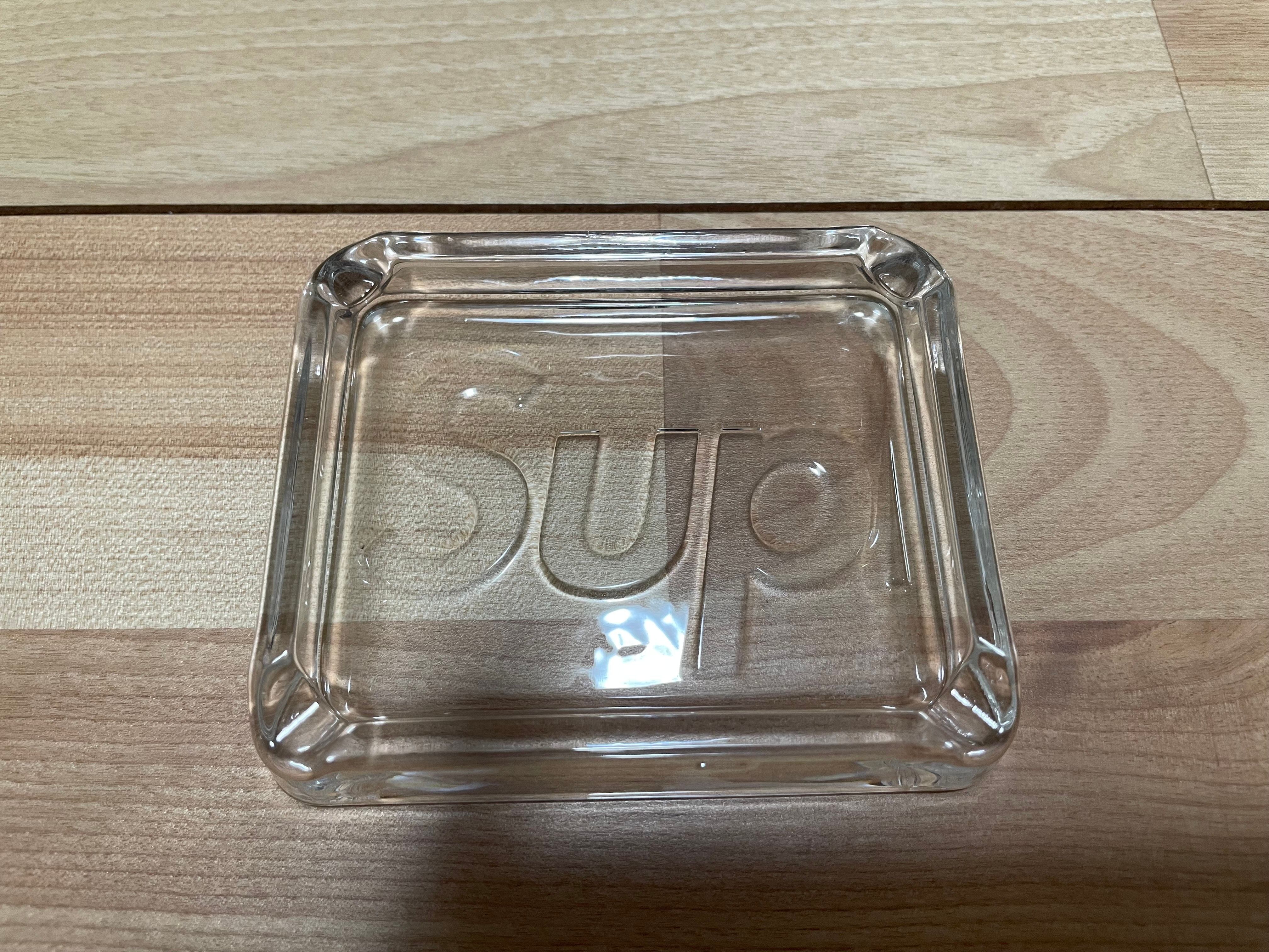 Supreme Debossed Glass Ashtray 