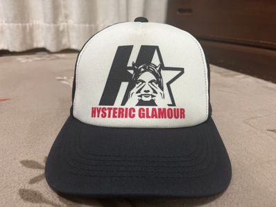 HYSTERIC GLAMOUR Star Evil Mesh Cap "Black" 02243QH02