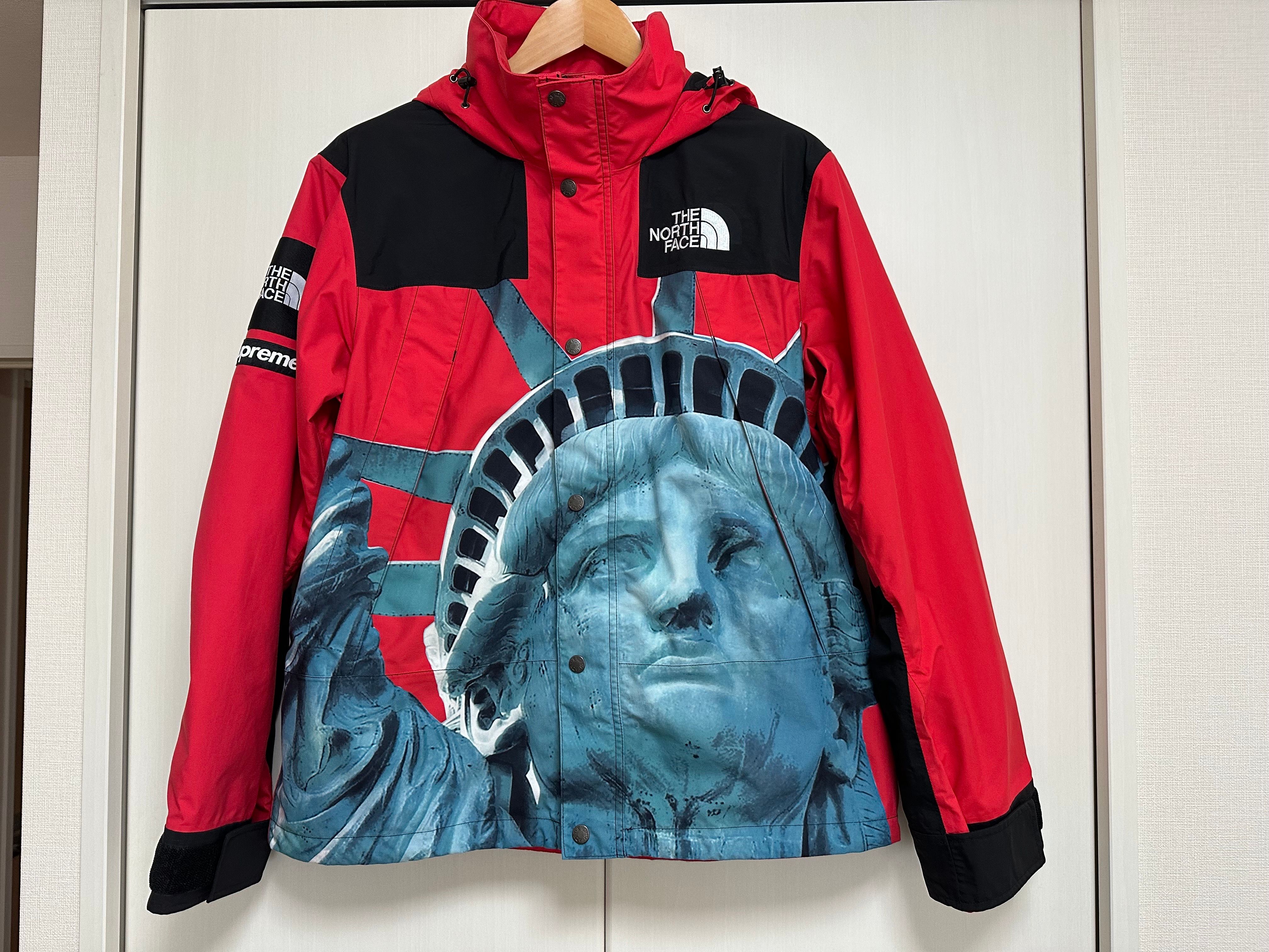 Supreme x The North Face Statue of Liberty Mountain Jacket "Red"