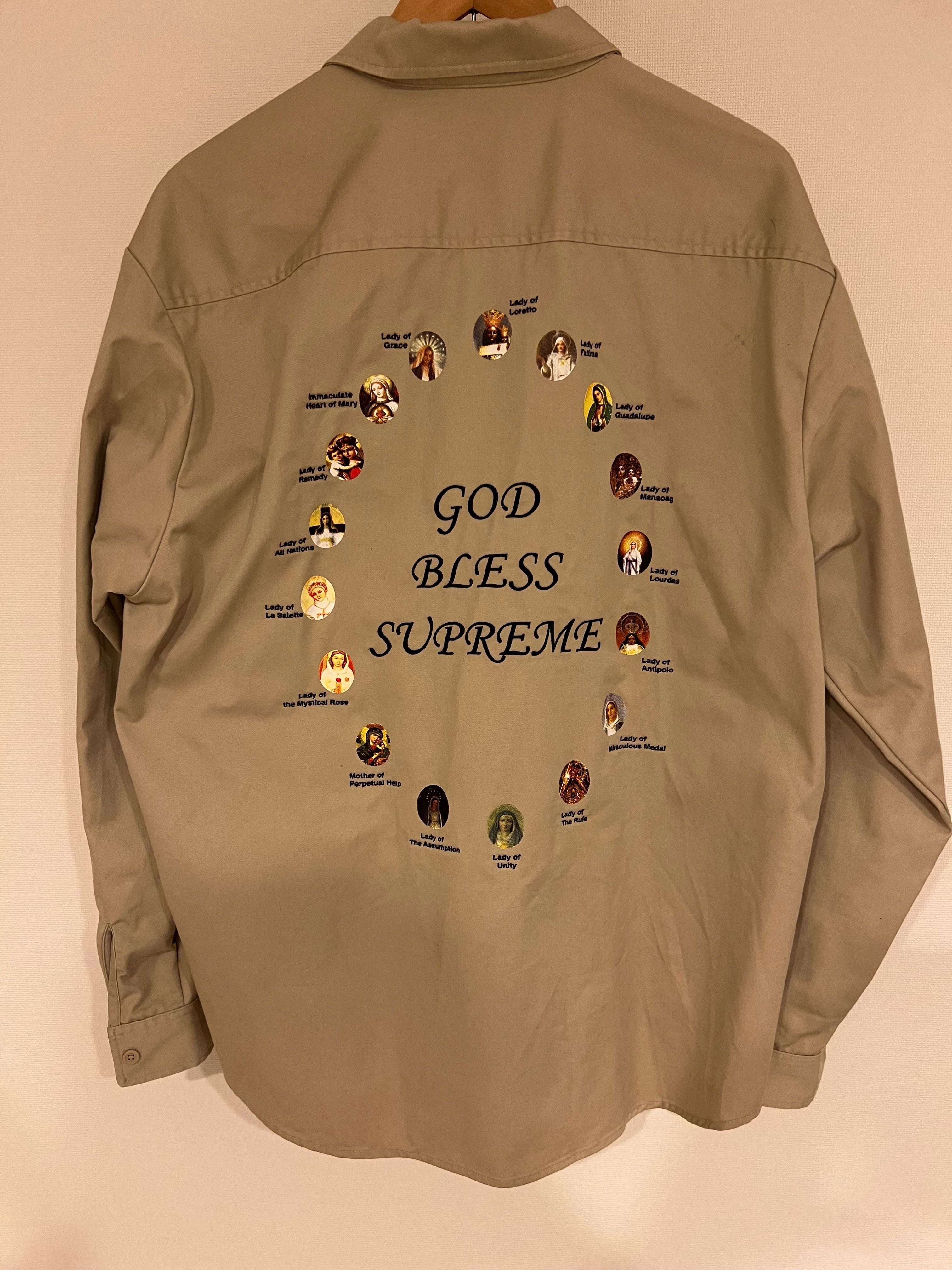 Supreme Our Lady Work Shirt "Khaki"