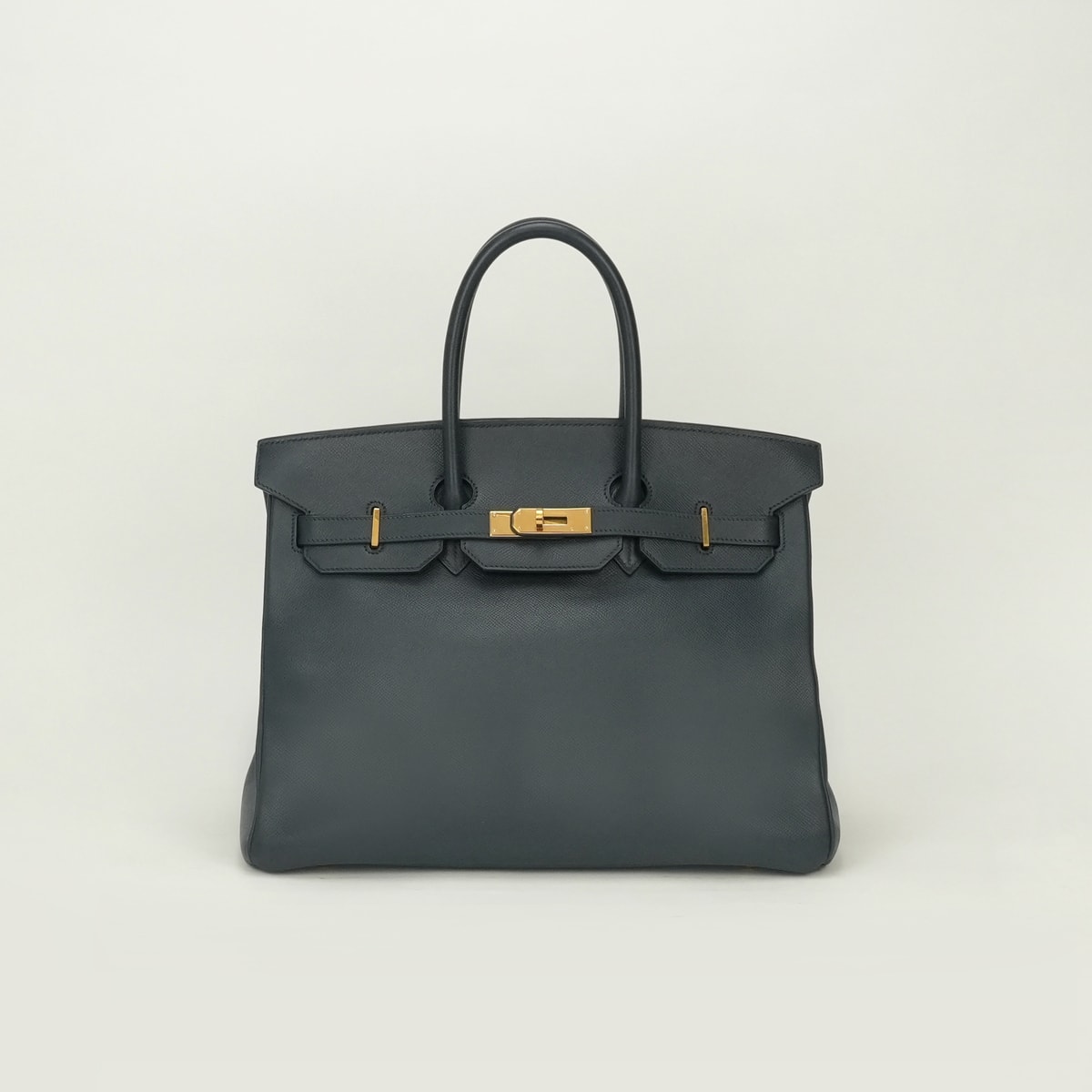エルメス HERMES バーキン35 バーキン 35 バッグ トートバッグ クシュベル ネイビー Navyブルー Blue 紺 ゴールド金具 ハンドバッグ