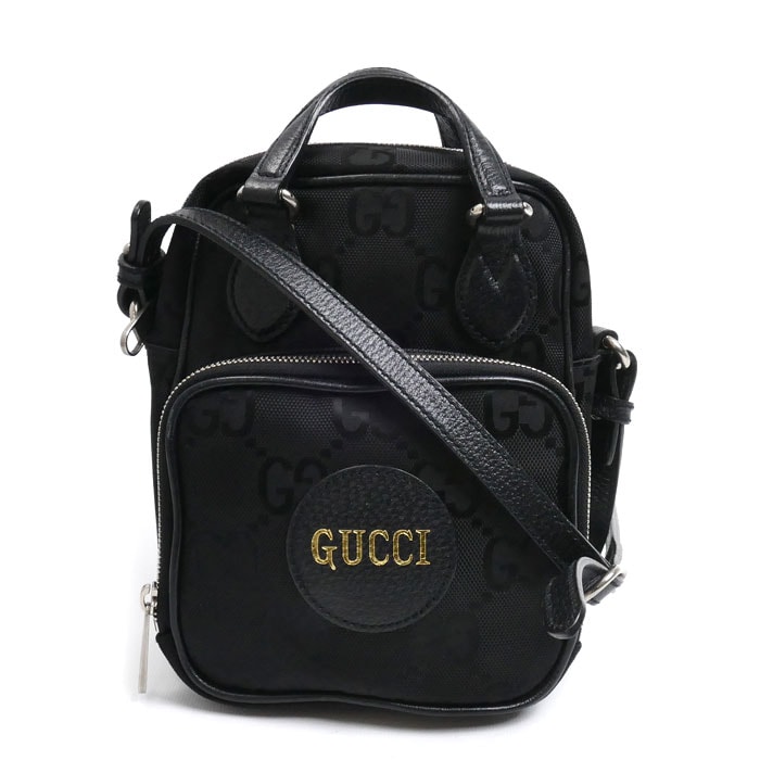 GUCCI グッチ オフ ザ グリッド 2Wayショルダーバッグ ブラック 625850 メンズ【中古】