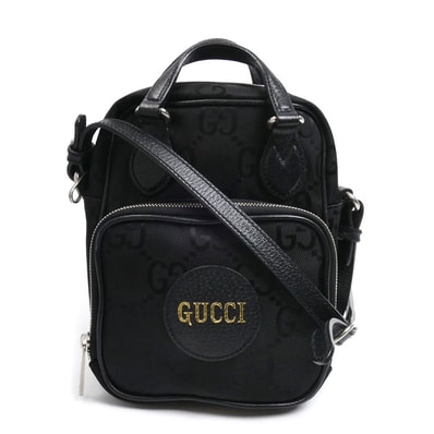 GUCCI グッチ オフ ザ グリッド 2Wayショルダーバッグ ブラック 625850 メンズ【中古】