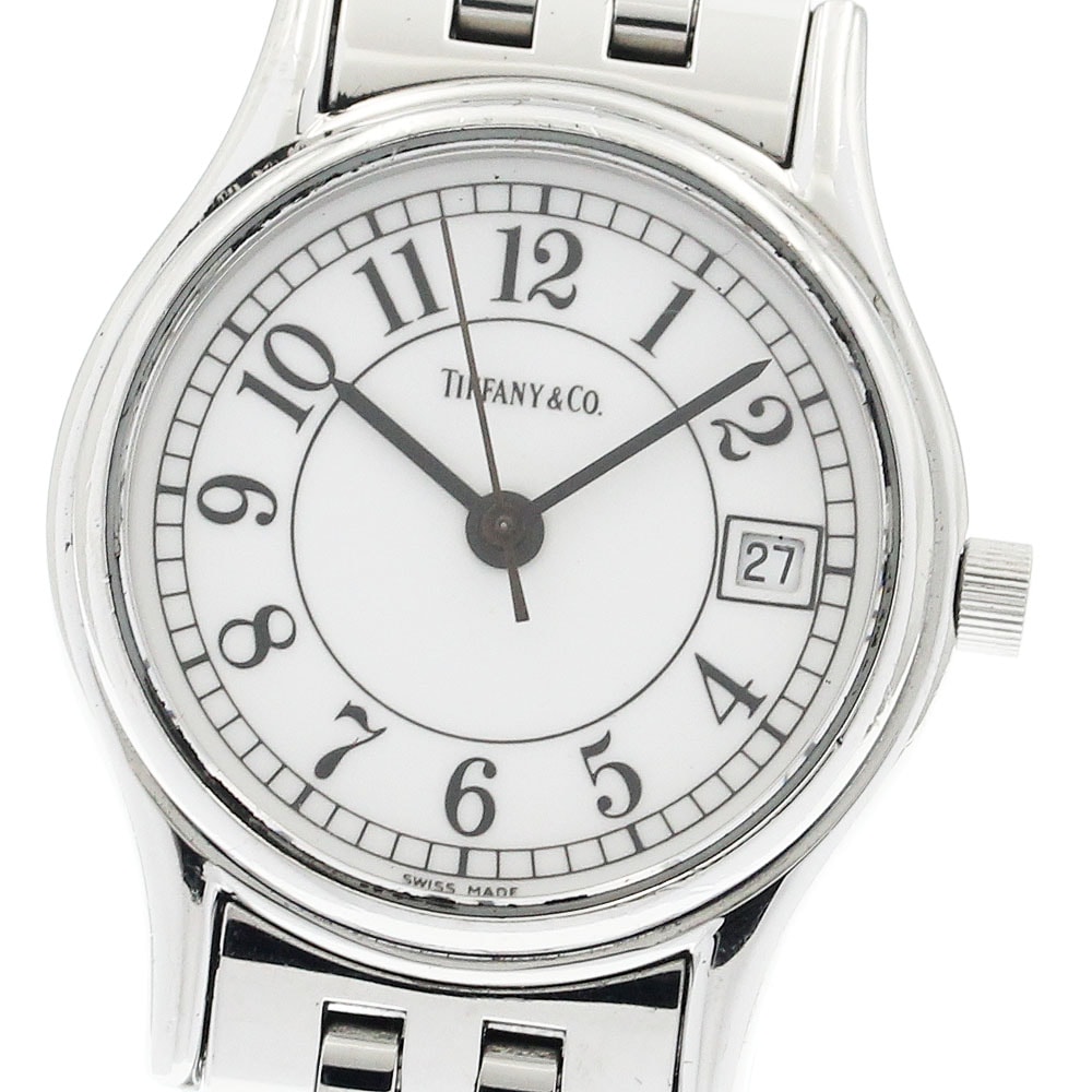 ティファニー クラシック デイト  クォーツ レディース 【中古】