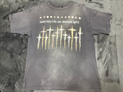 SAINT Mxxxxxx x FORSOMEONE FS_SS T-Shirt/God "Black"