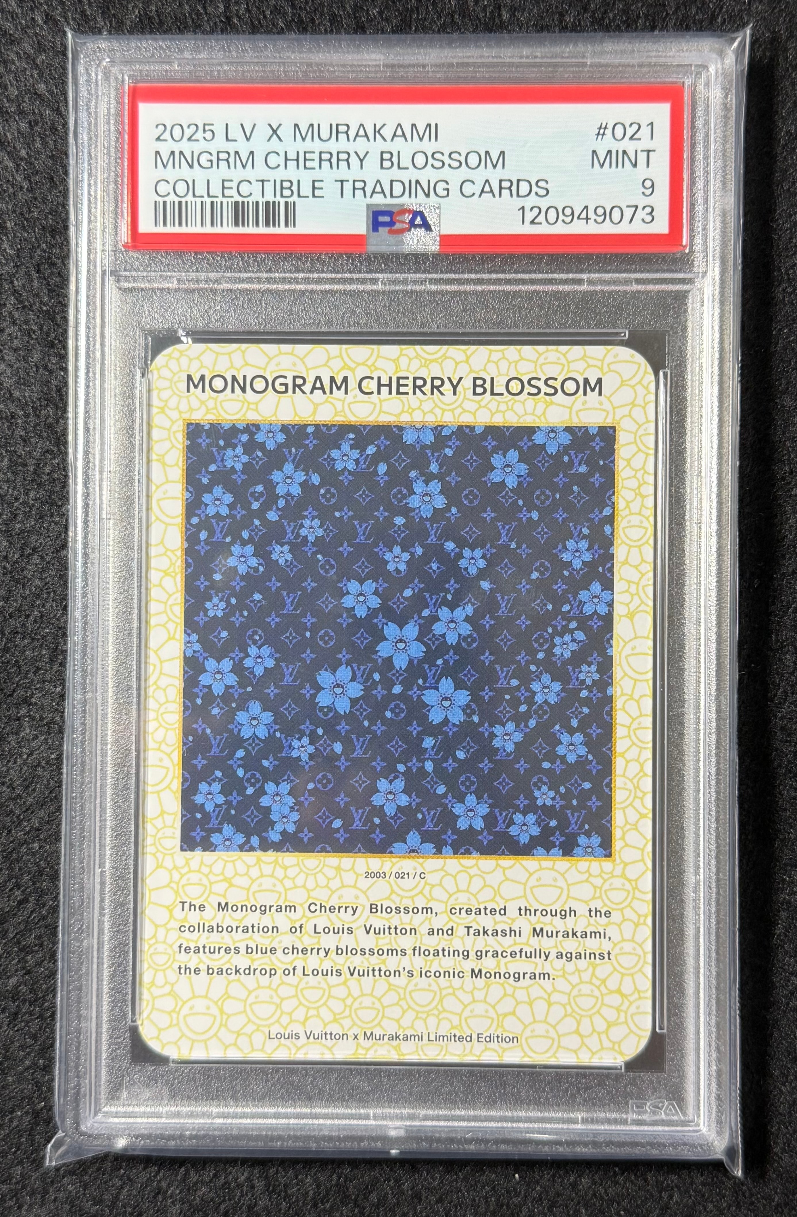 PSA9】モノグラム チェリーブロッサム C [2003 / 021](ルイ