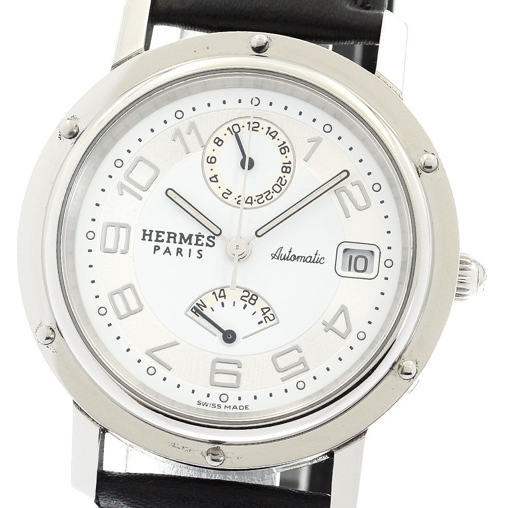 ☆良品  エルメス クリッパー デイト CL2.810 メンズ 【中古】