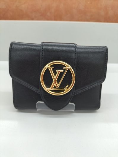 Louis Vuitton Portefeuille LV Pont Neuf Compact "Black"