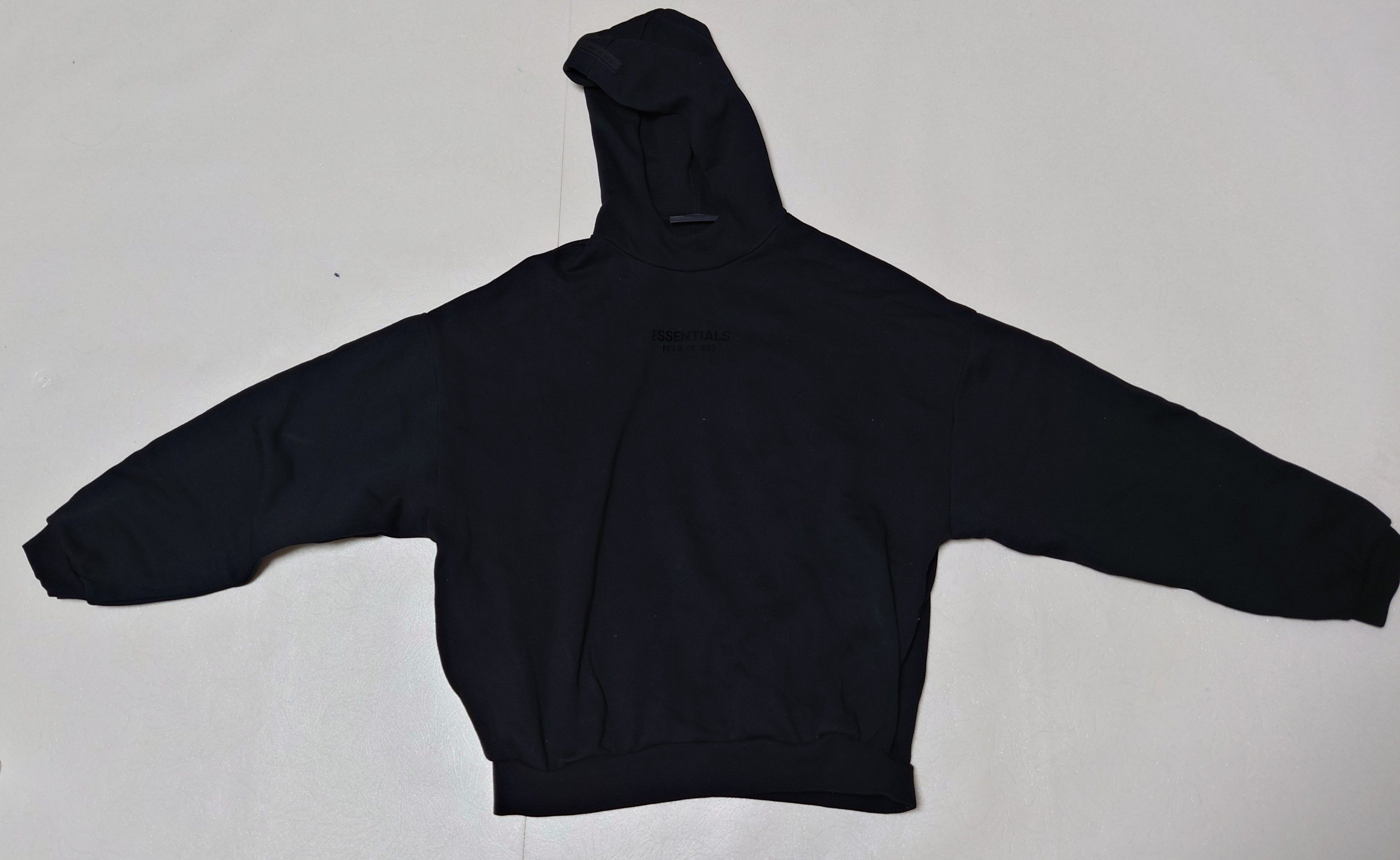 FEAR OF GOD ESSENTIALS Hoodie "Jet Black"