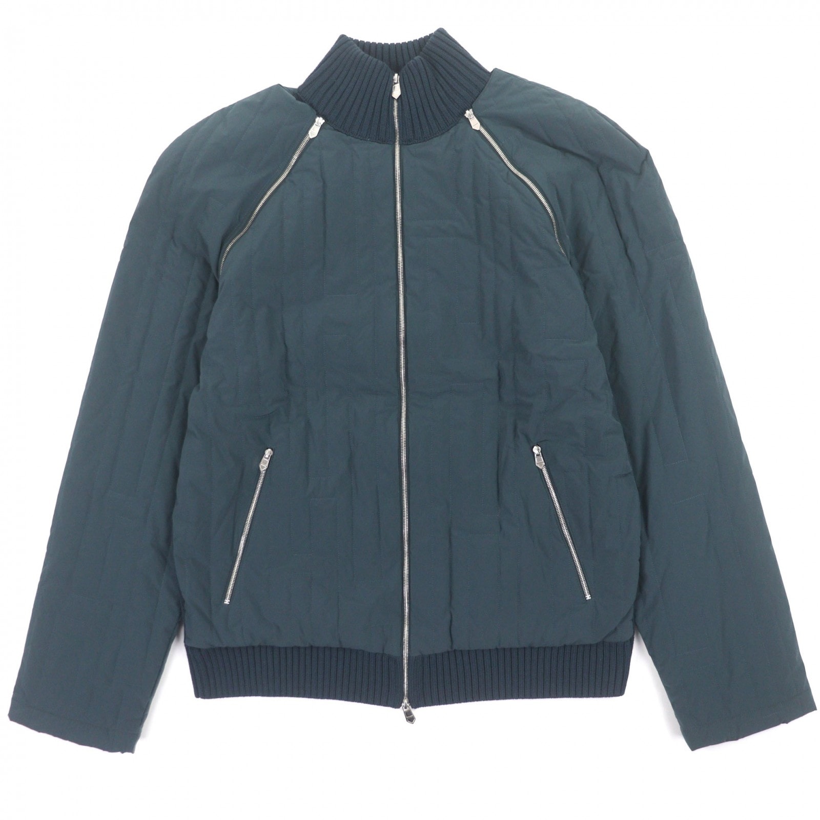 未使用品 エルメス ジャケット ネイビー メンズ L