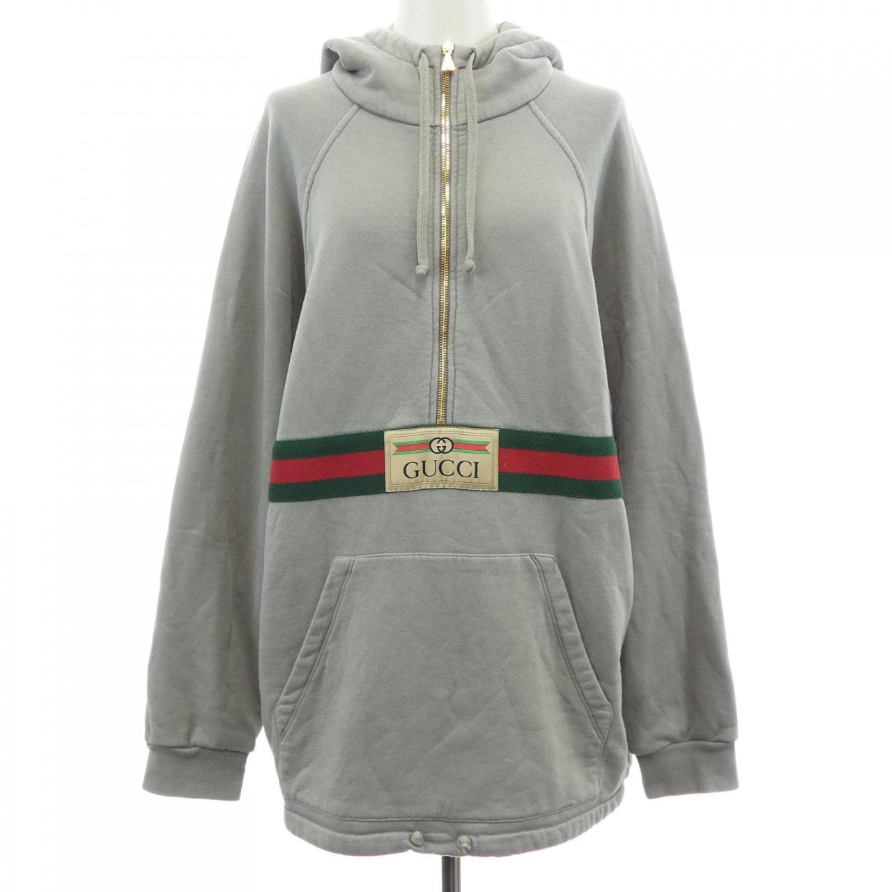 グッチ GUCCI ウエブ&GUCCIラベル付きスウェットシャツ 644656 XJC3W パーカー