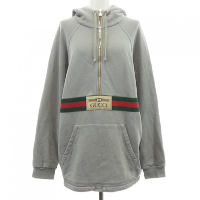 グッチ GUCCI ウエブ&GUCCIラベル付きスウェットシャツ 644656 XJC3W パーカー