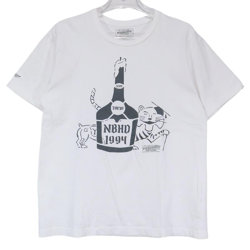 NEIGHBORHOOD ネイバーフッド 16SS ALLEY CAT/C-TEE.SS 161PCNH-ST11 アレイ キャット Tシャツ ショートスリーブ ホワイト 半袖 サイズM