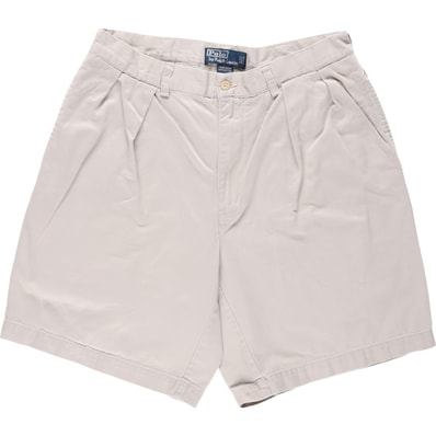古着 ラルフローレン Ralph Lauren POLO by Ralph Lauren TYLER SHORT ツータック チノショーツ ショートパンツ メンズw33相当/eaa643724