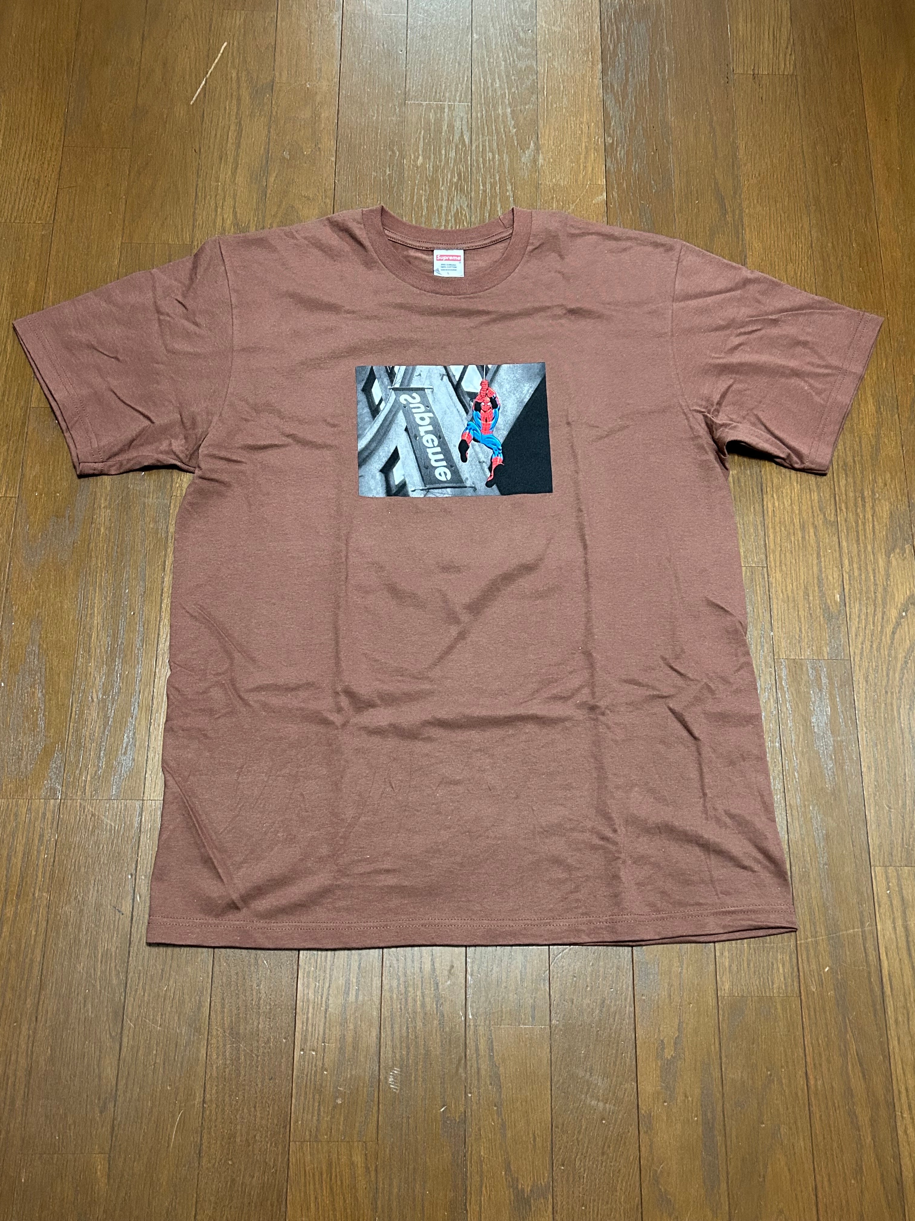 Supreme x Spider-Man Tee "Brown"
