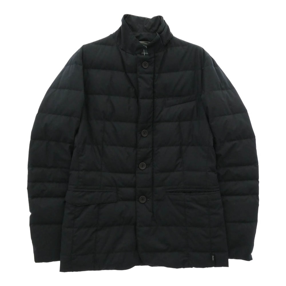 Herno ヘルノ ダウンジャケット PI108UL GORE-TEX ゴアテックス Laminar ラミナー テーラード ダウン ジャケット ダークネイビー系 46【中古】