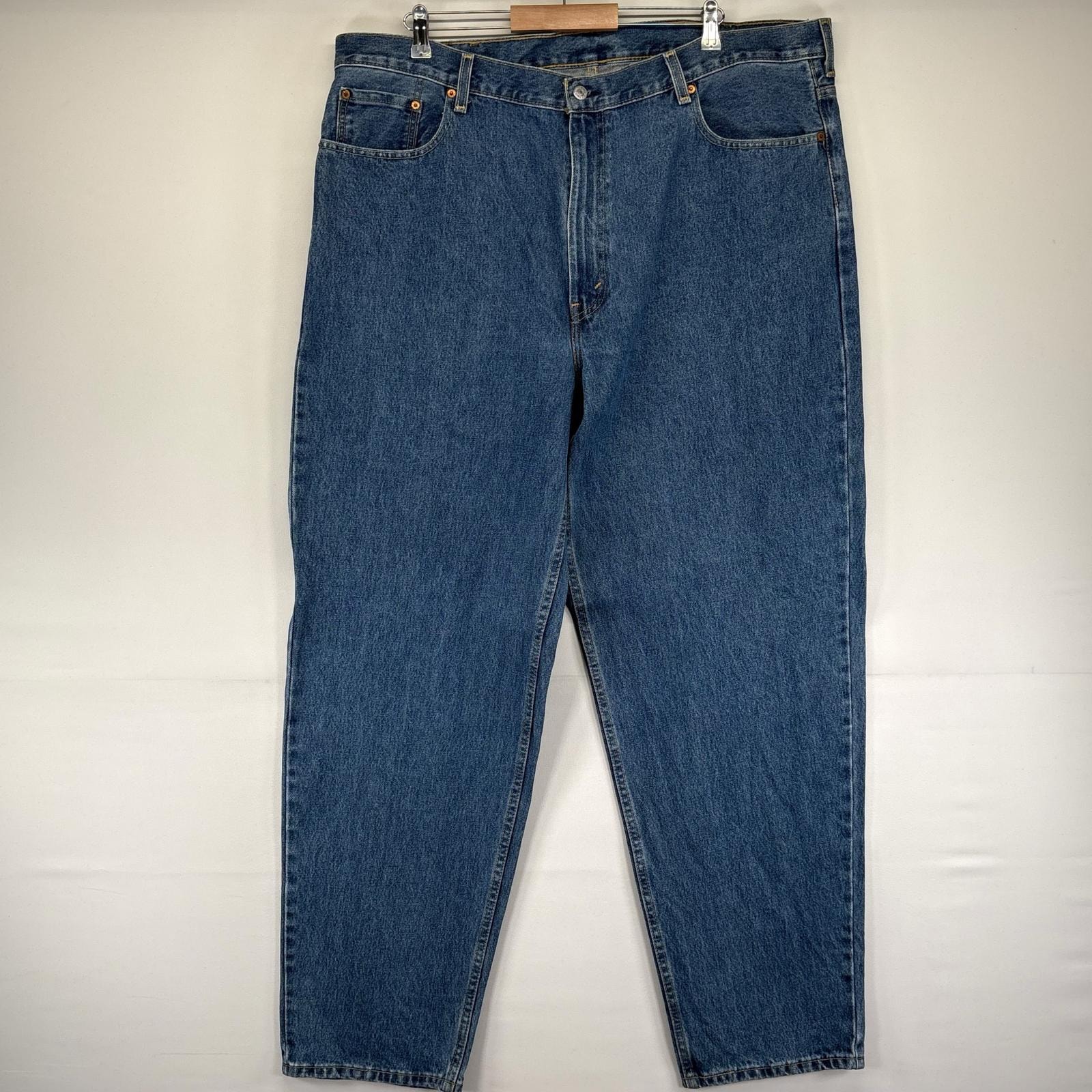 古着 リーバイス Levi's デニム パンツ デニムパンツ 560 ジーパン ジーンズ 大きいサイズ バギー テーパード W44×L34  ブルー系 メンズ
