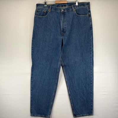 古着 リーバイス Levi's デニム パンツ デニムパンツ 560 ジーパン ジーンズ 大きいサイズ バギー テーパード W44×L34 ブルー系 メンズ