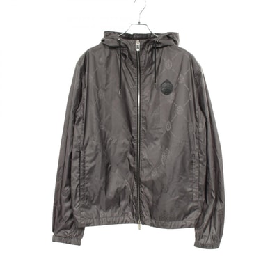 ベルルッティ Berluti 総柄 マウンテンパーカー 衣料品 アウター ナイロン メンズ グレー系 【中古】