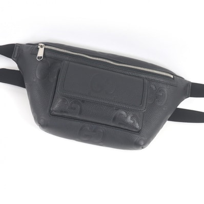 美品 グッチ ボディバッグ ブラック メンズ 645093