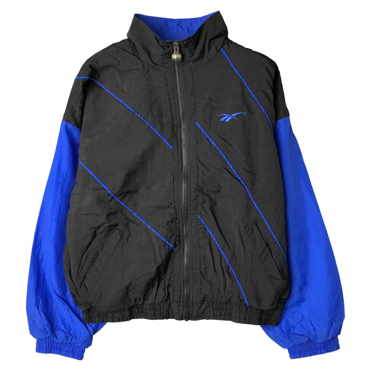 古着 90年代 リーボック Reebok バックロゴ ナイロンジャケット メンズL相当 ヴィンテージ/eaa609420
