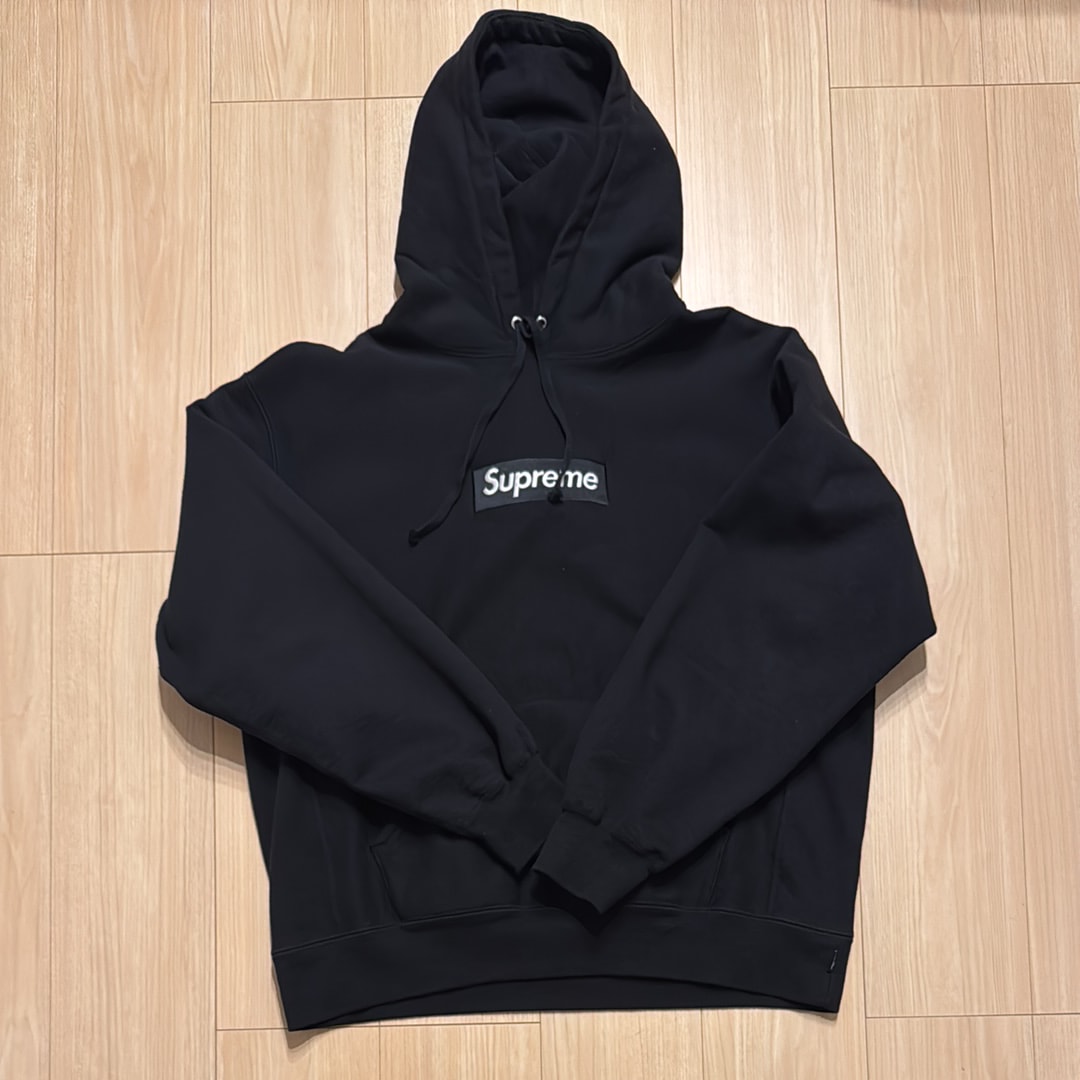 Supreme Box Logo Hooded Sweatshirt "Black" (23FW)