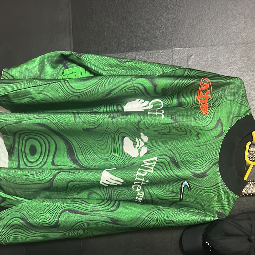 Nike x Off-White Allover Print Uniform "Black/Green"