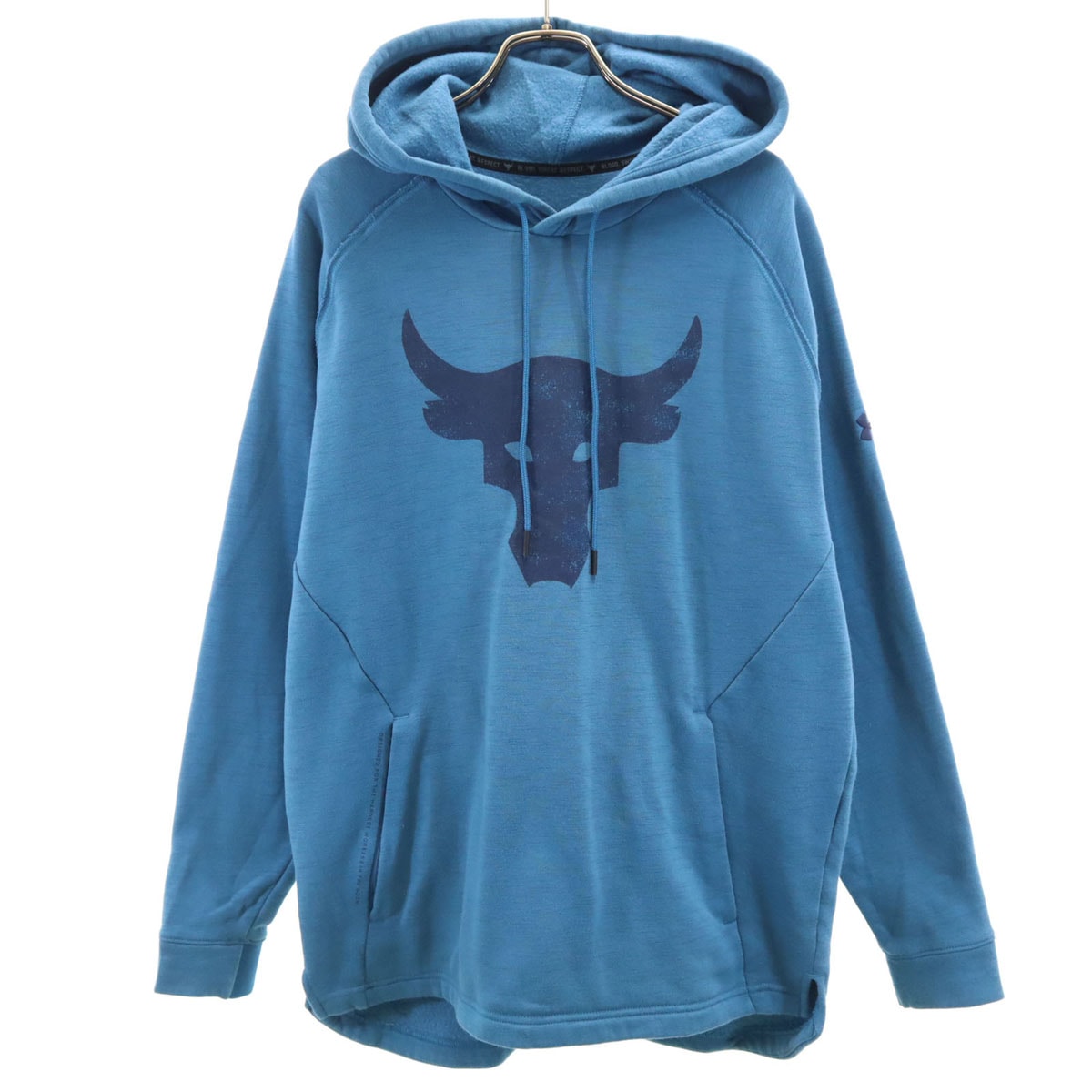 UNDER ARMOUR アンダーアーマー 長袖 スウェットパーカー L ブルー