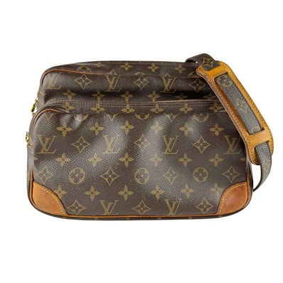ルイ ヴィトン LOUIS VUITTON ショルダーバッグ モノグラム ナイル モノグラムキャンバス ブラウン ゴールド ユニセックス M45244【中古】 z9553
