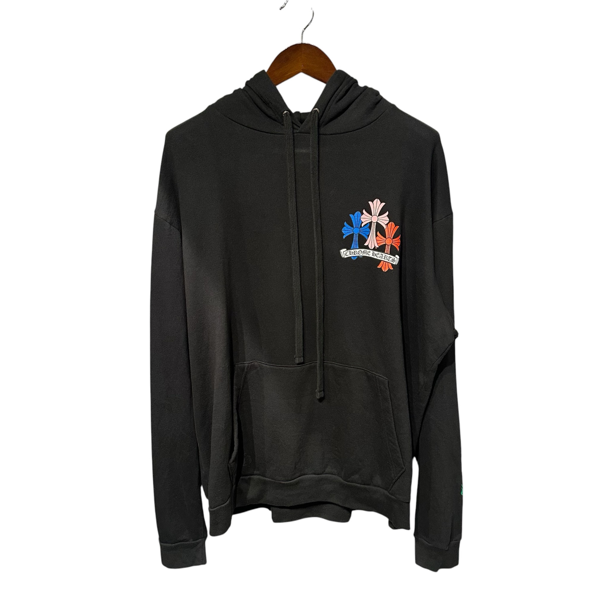Chrome Hearts Multicolor Pullover Hoodie "Black"