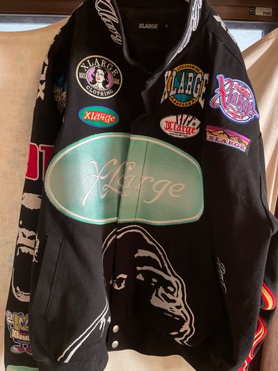 XLARGE RACING JACKET "Black"