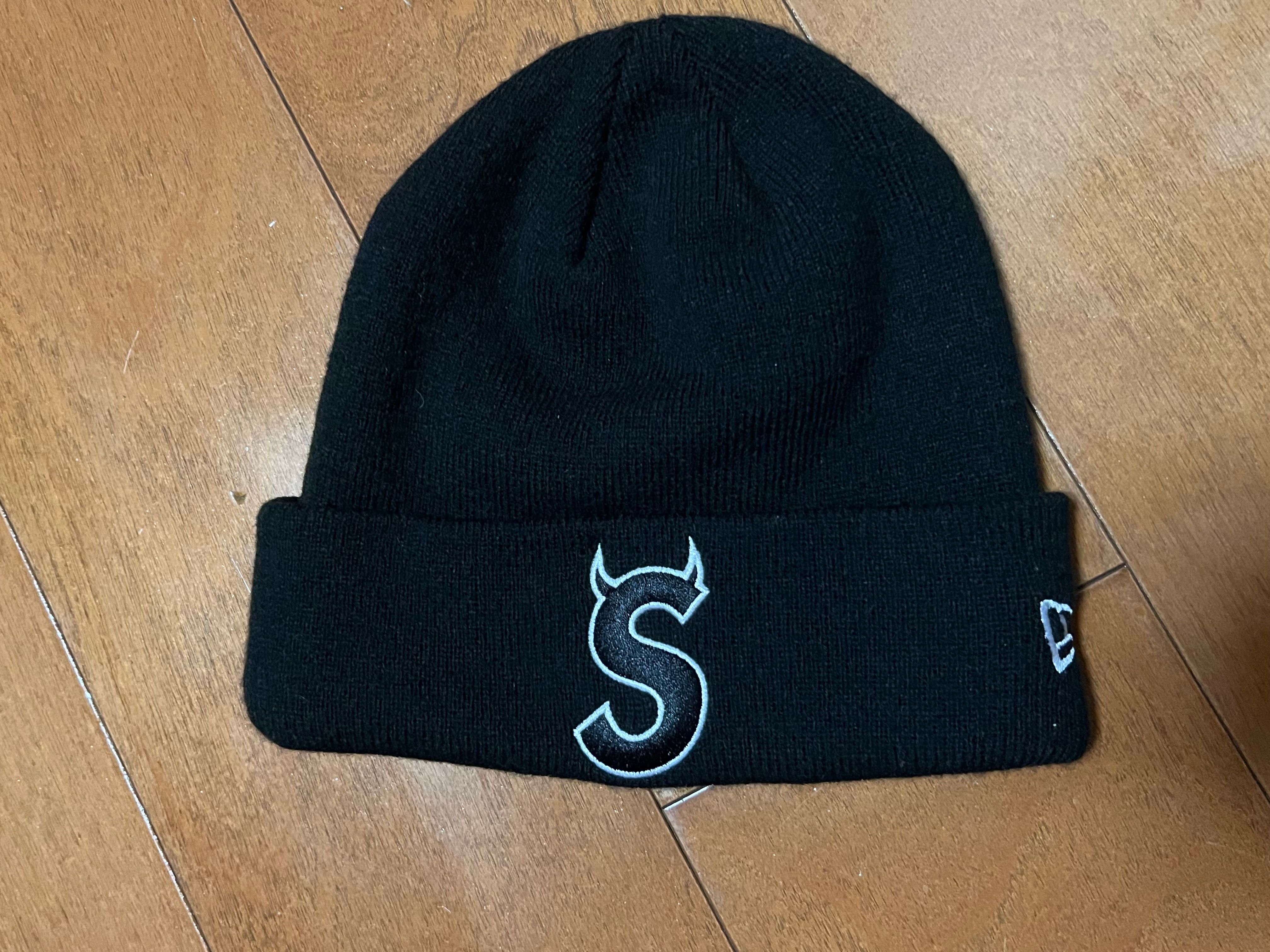 Supreme New Era S Logo Beanie "Black" (22FW)