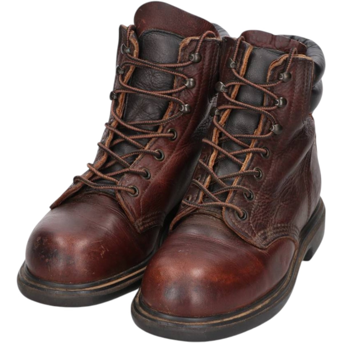 古着 レッドウィング RED WING スチールトゥ ワークブーツ USA製 7 1/2B レディース24.5cm相当/saa017139