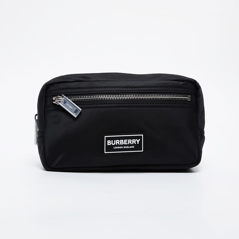 バーバリー BURBERRY ナイロン ポーチ クラッチバッグ【中古】